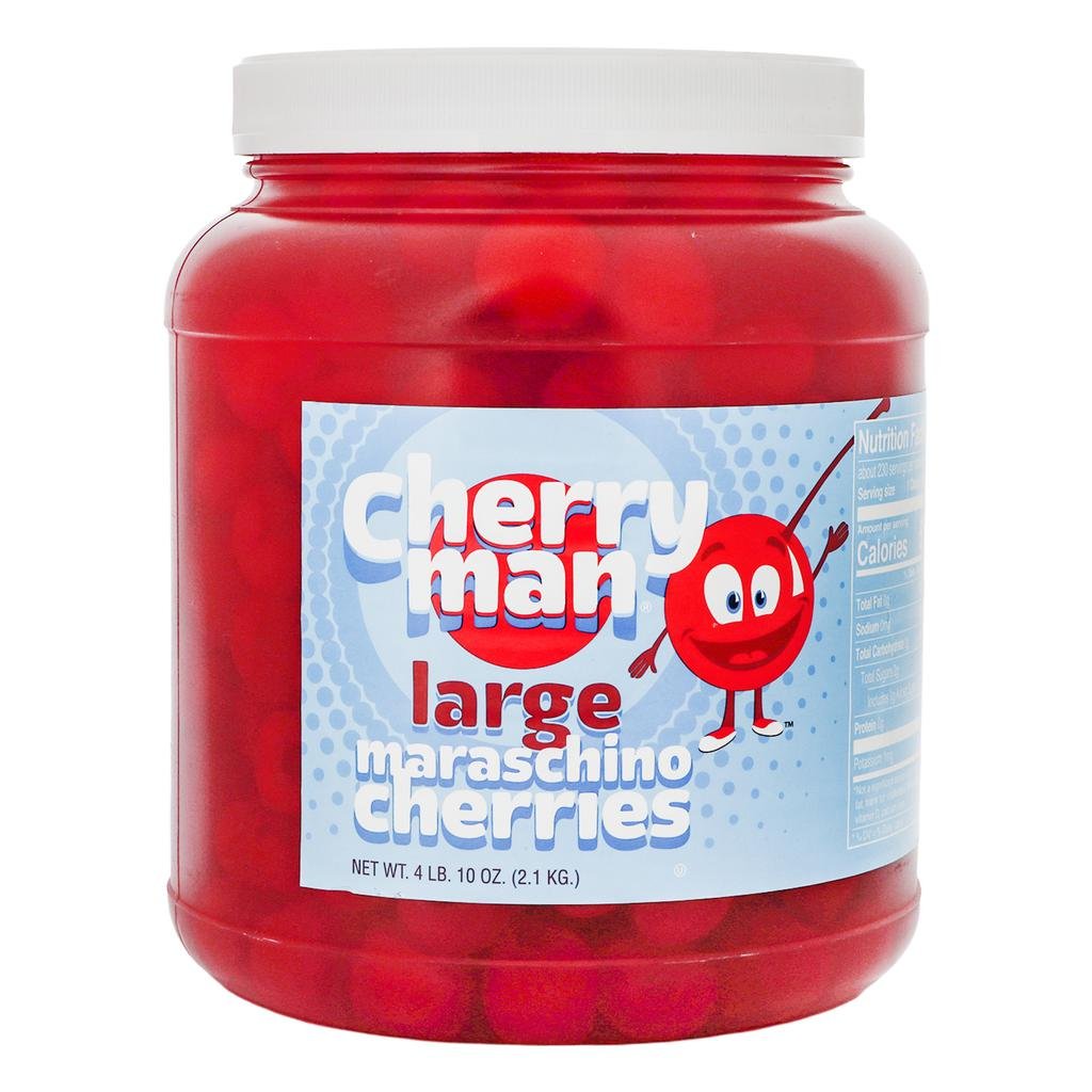 CherryMan Cerezas Marrasquino en Almíbar 2.1 kg / 74 oz