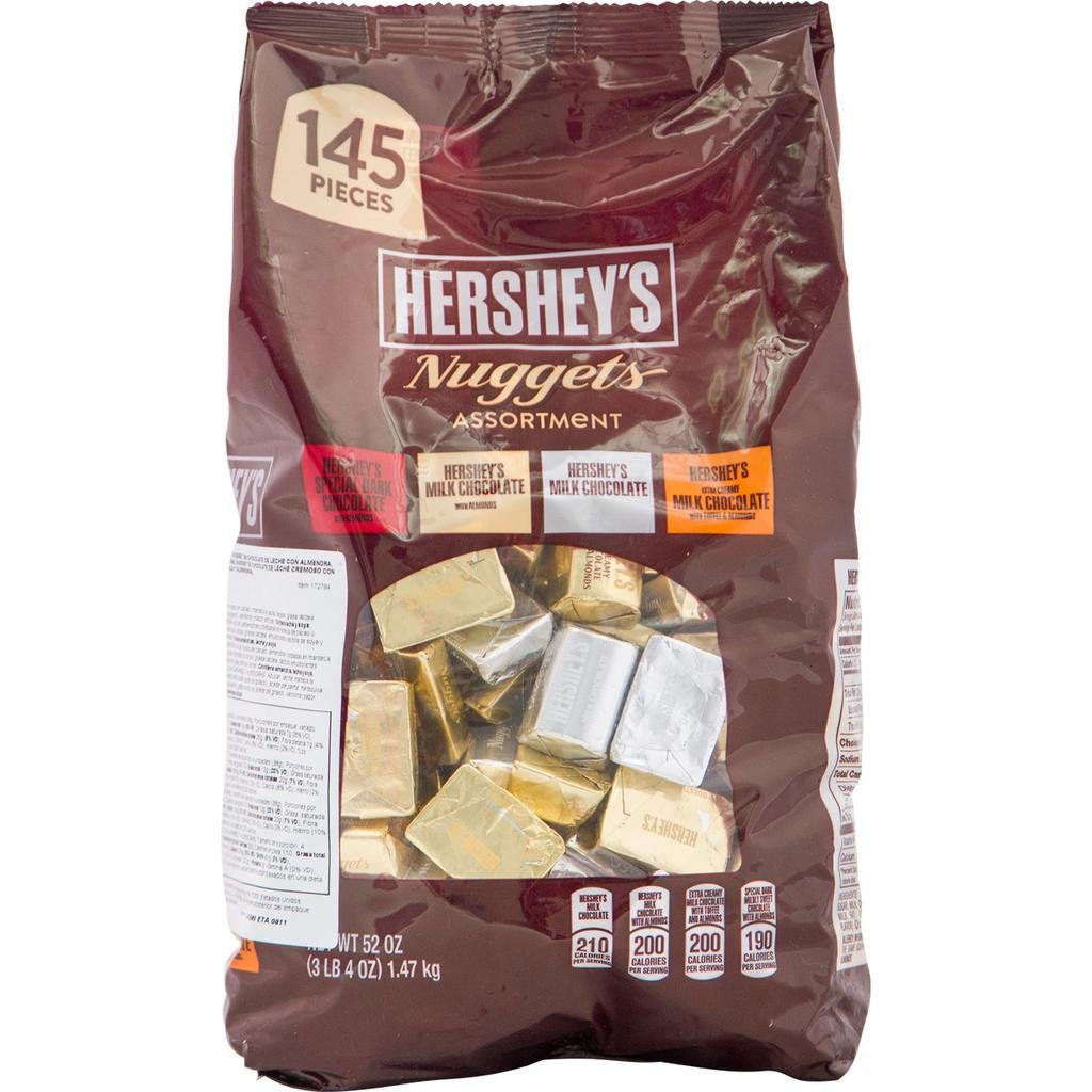 Hershey's Nuggets de Chocolate de Sabores Variados 1.47 kg / 3 lb