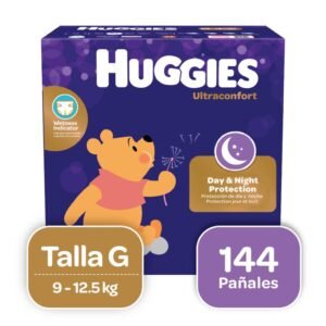 Huggies UltraConfort Talla G / 144 Unidades