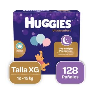 Huggies UltraConfort Talla XG / 128 Unidades