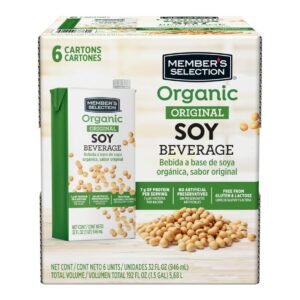 Member's Selection Bebida de Soya 6 Unidades / 946 mL / 32 oz