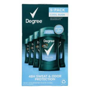 Degree Cool Rush Desodorante 5 Unidades / 76 g / 2.7 oz