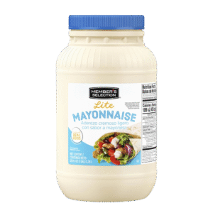 Member's Selection Lite Mayonnaise Mayonesa 3.78 L / 128 oz