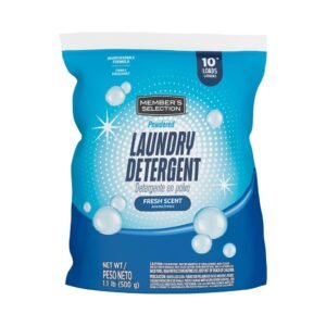 Member's Selection Detergente en Polvo Biodegradable para Ropa 18 Unidades / 500 g / 1.1 lb / 10 Lavadas por Unidad