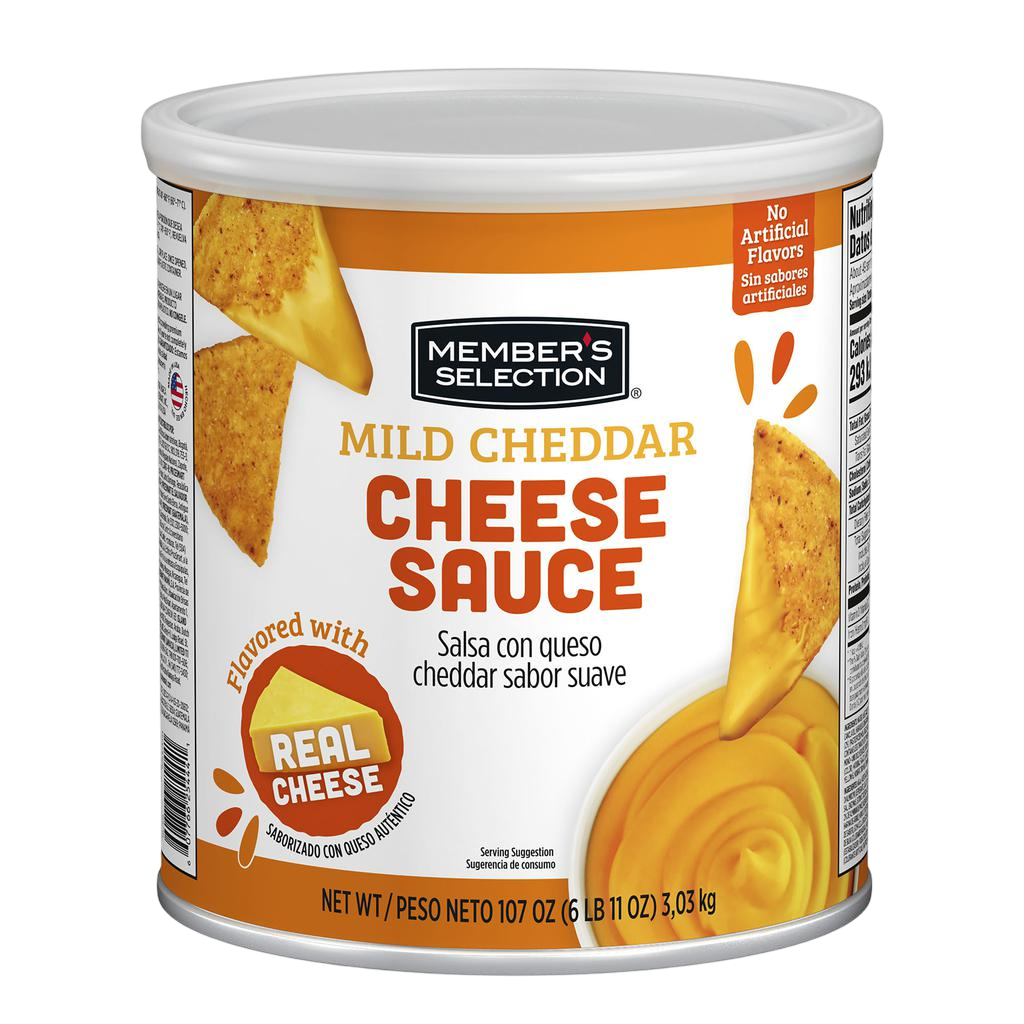 Member's Selection Salsa con Queso Cheddar 3.03 kg / 107 oz