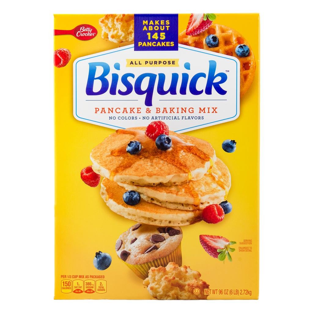 Bisquick Mezcla para Pancakes y Repostería 2.72 kg / 6 lb