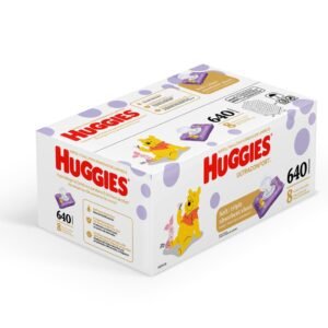 Huggies Toallitas Húmedas Ultraconfort para Bebé 8 Paquetes / 80 Unidades