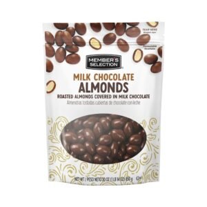 Member's Selection Almendras Cubiertas de Chocolate con Leche 850.5 g / 30 oz