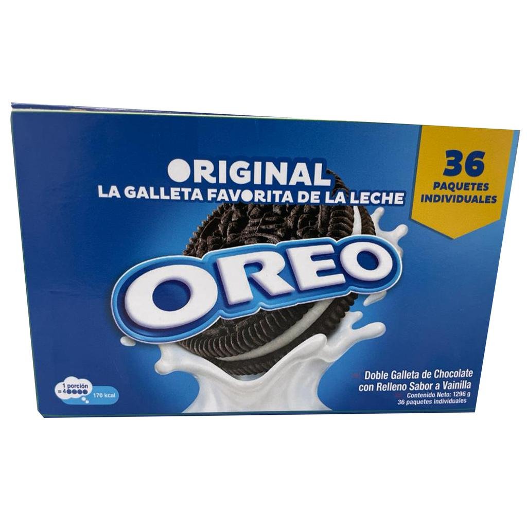 Nabisco Galleta Oreo Original 36 Unidades / 36 g / 1.26 oz