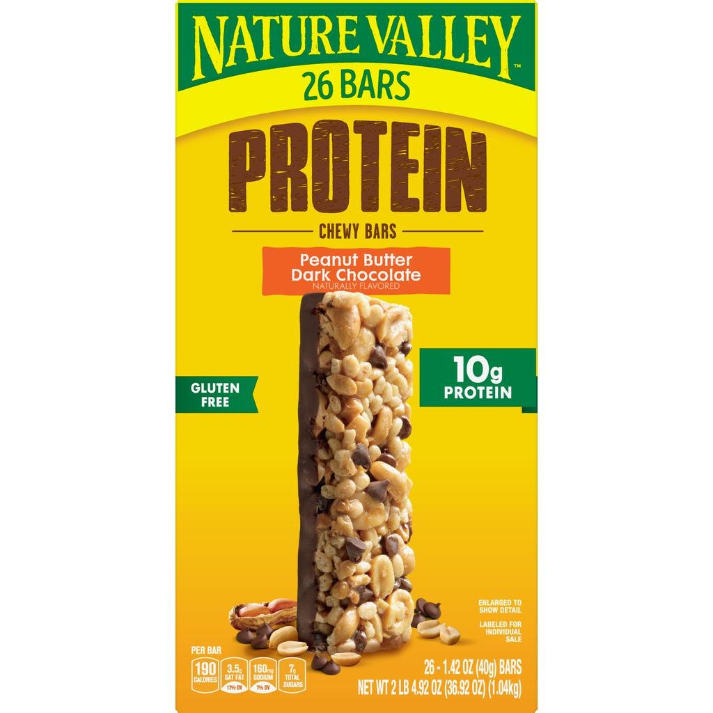 Nature Valley Barras Masticables de Proteína 26 Unidades / 40 g