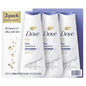 Dove Jabón Líquido Corporal Hidratación Profunda 3 Unidades / 680 mL / 23 oz