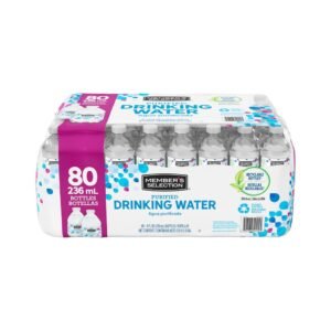 Member's Selection Agua Purificada 80 Unidades / 236 mL / 8 oz
