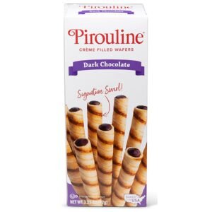 Pirouline Barquillos Rellenos de Crema de Chocolate Negro 92 g 3.25 oz