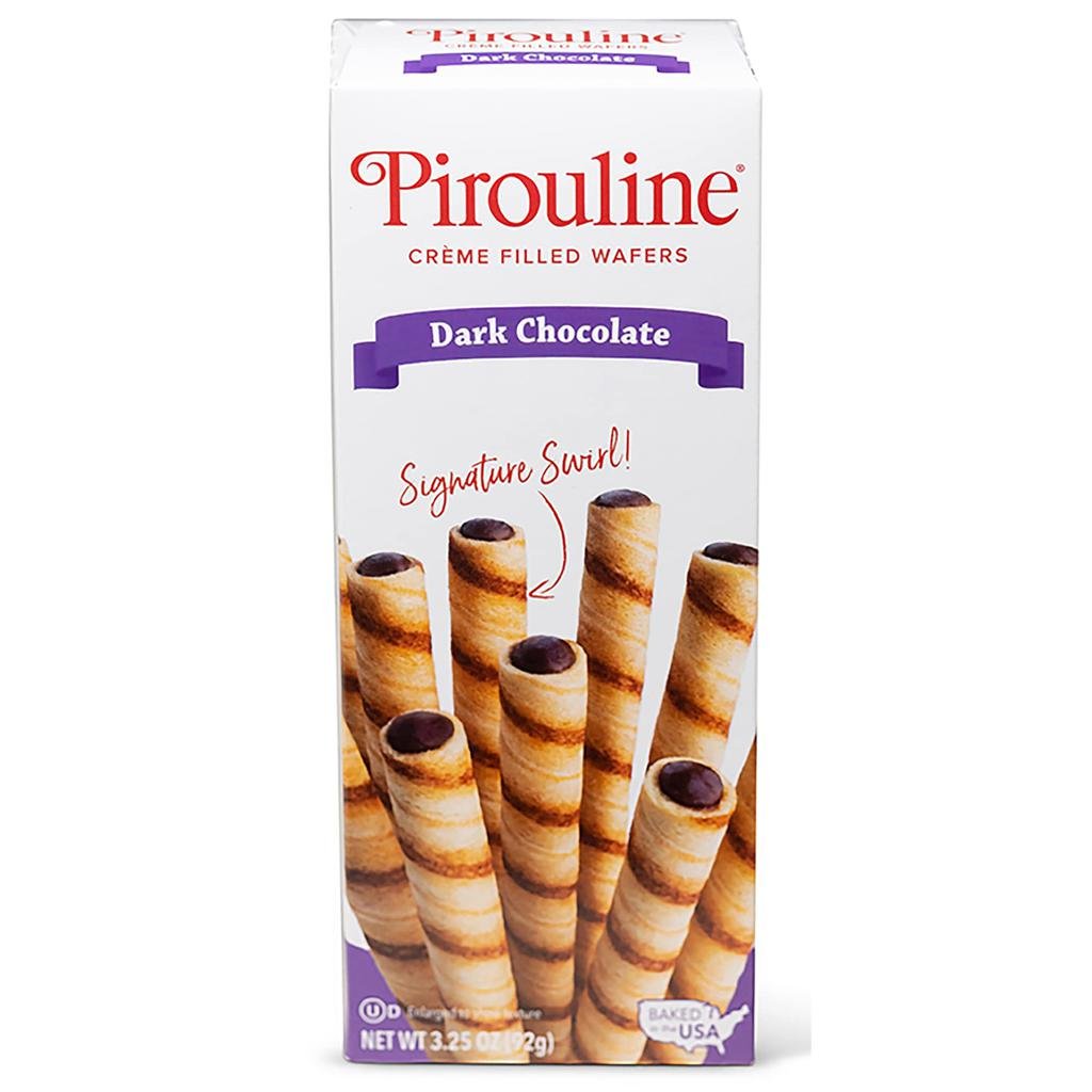 Pirouline Barquillos Rellenos de Crema de Chocolate Negro 92 g 3.25 oz