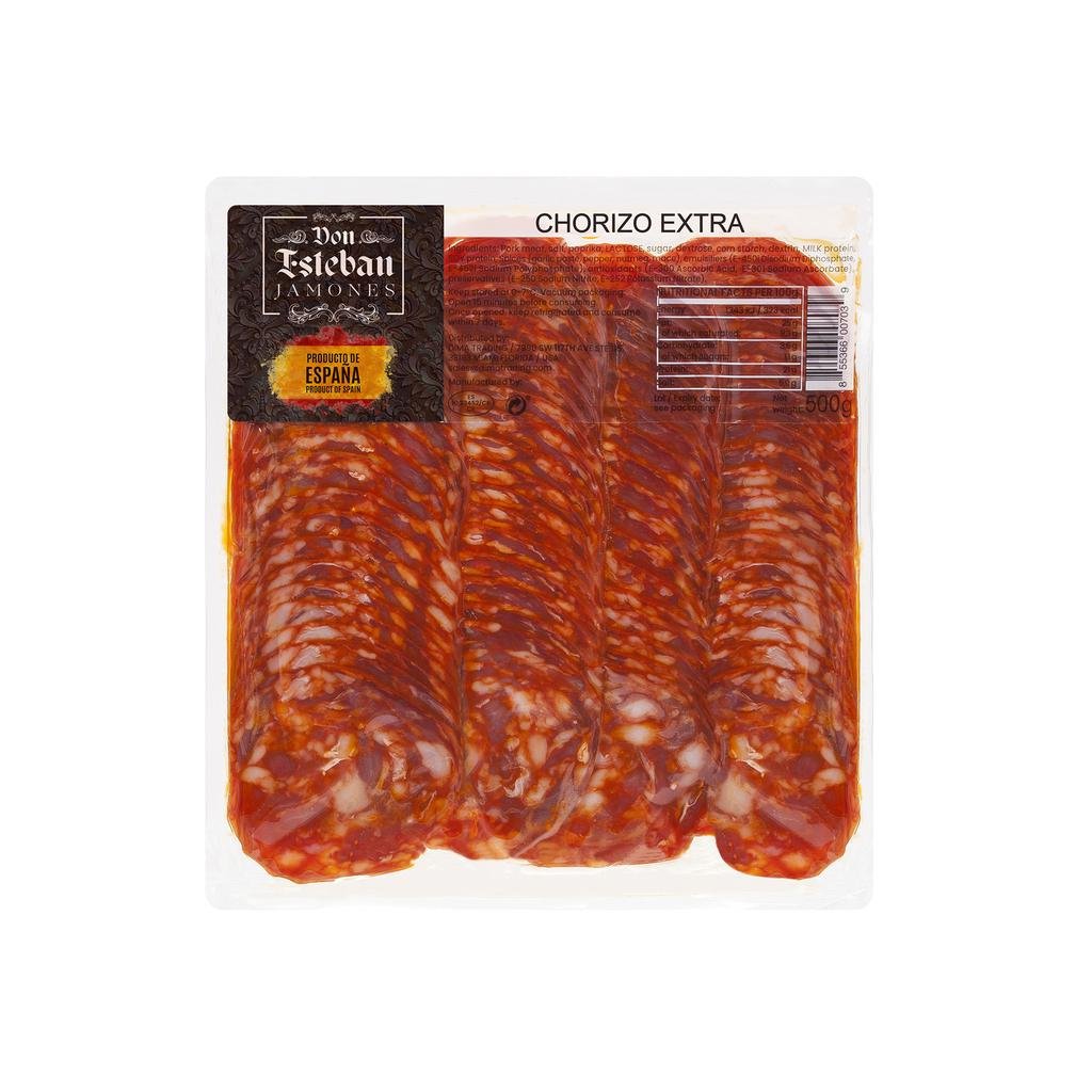 Don Esteban Chorizo Español Tajado 500 g / 18 oz