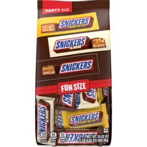 Snickers Paquete Fiesta de de Barras de Chocolate Variadas 680.96 g / 24.02 oz