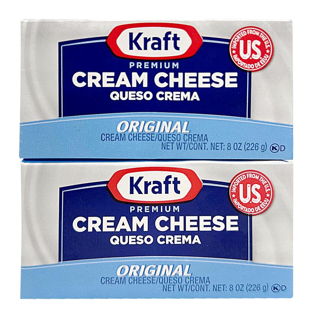 Kraft Queso Crema 4 Unidades / 227 g / 8 oz