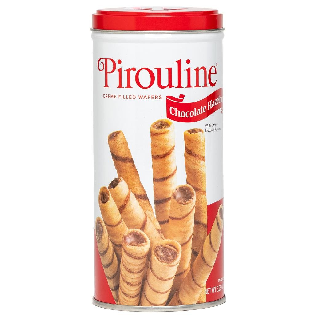 Pirouline Barquillos Rellenos de Crema de Chocolate y Avellana / 92 g / 3.25 oz